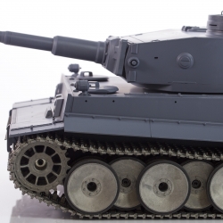 3818-1USP-2.4 Czołg German Tiger I - Panzerkampfwagen VI Tiger Ausf. E 2.4 GHz 1:16 Grey PRO STEEL - V.7.0 - NEW 2021