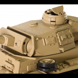 3849-1X Czołg German Tauch Panzer III - PzKpfw III Ausf. H 1:16 USZKODZONY