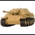 3869-1 Niszczyciel Czołgów German Jagdpanther - SdKfz Jagdpanzer V „Jagdpanther” 1:16 - PIASKOWY
