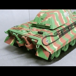 3888-1U-2.4 Czołg German King Tiger - Panzerkampfwagen VI Ausf. B „Königstiger” Porsche 1:16 - metal 2.4GHZ  V.4
