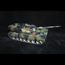 3889-1US-2.4 Leopard 2A6 2.4 GHz  STEEL 1:16 Camo -V.4
